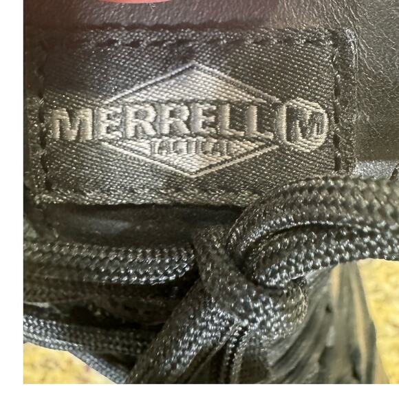 Merrell Moab 2 8" Response Waterpoof Black 6.5M Tactical Work Boots J45366 Goth - Picture 12 of 12